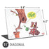 Marvel Rocket Raccoon and Groot Tall Tails Universal Laptop 11in (8.8 x 6.2in) Skin